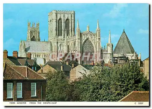 Moderne Karte York Minster from the South East