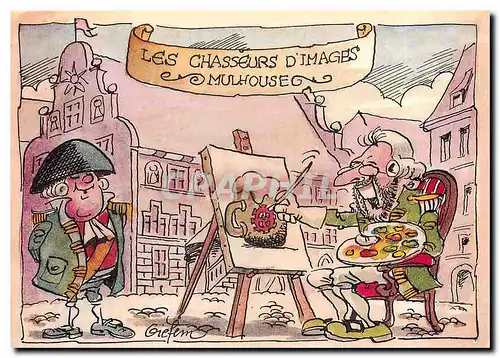 Cartes postales moderne Dessin de Giefem pour le Club Multicollections Les Chasseurs d'Images