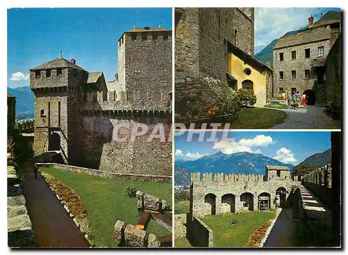 Moderne Karte Castello Svitto Bellinzona