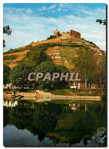 Moderne Karte Stadsee mit Schlossberg