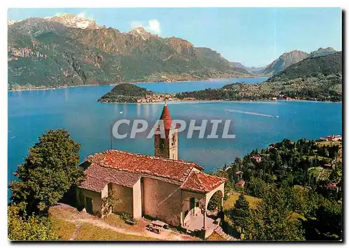 Moderne Karte Centre du Lac de Como Depuis S Martin de Cadenabbia