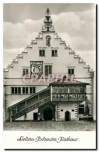 Moderne Karte Lindau Bodensee Rathaus