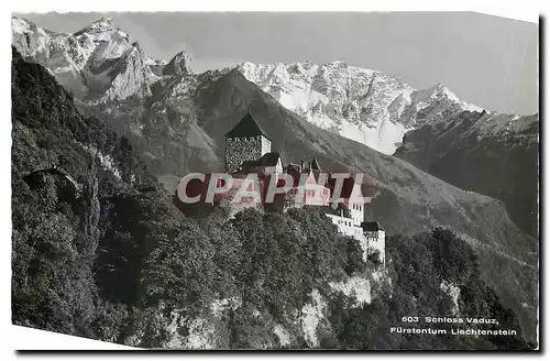 Cartes postales moderne Schloss Vaduz Furstentum Liechtenstein