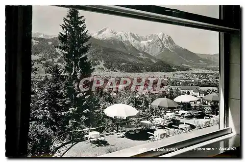 Cartes postales moderne Partenkirchen Panorama Ausblick
