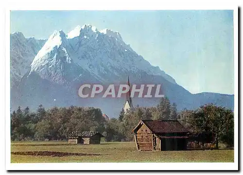 Cartes postales moderne Garmisch and Waxensteine