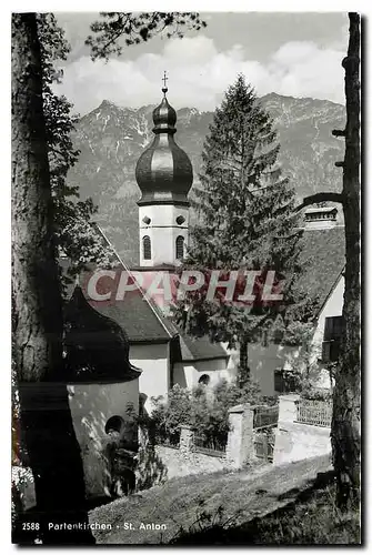 Cartes postales moderne Partenkirchen St Anton