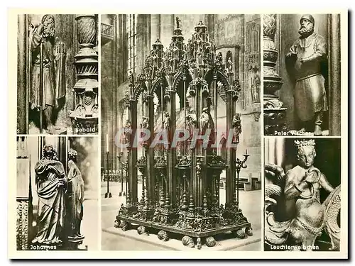 Cartes postales moderne Nurnberg Sebaldus Church Sebaldus Tomn erbaut von Peter Vischer