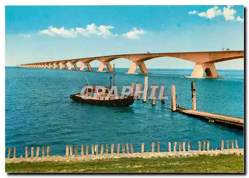 Cartes postales moderne Zeelandbrug Verbinding Noord Beveland Schouwen Duiveland