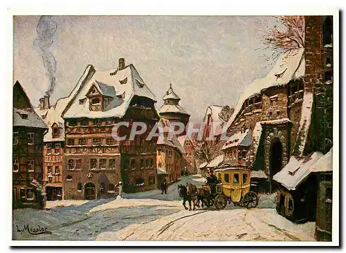 Cartes postales moderne Nurnberg Wintermorgen
