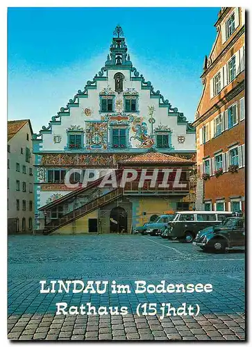 Cartes postales moderne Lindau im Bodensee Rathaus
