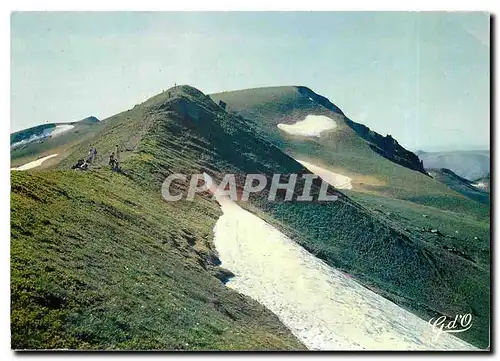 Moderne Karte Massif du Mont Dore Sancy Puy de Dome Super Besse