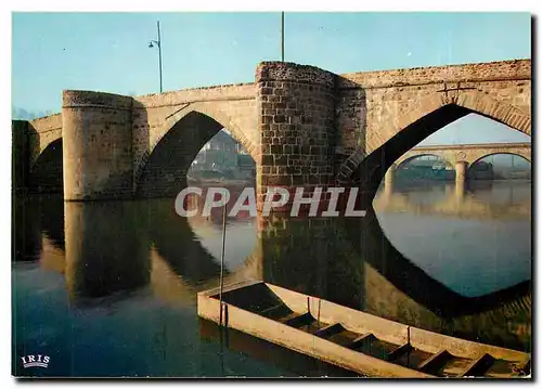 Moderne Karte Limoges Haute Vienne Le Pont Saint Martial