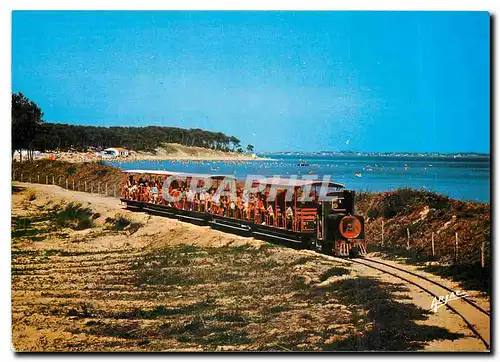 Cartes postales moderne Sur la Cote de Lumiere L'Ile de Oleron Le P'tit train de St Trojan