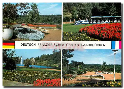 Cartes postales moderne Deutsch Franzosischer Garten Saarbrucken