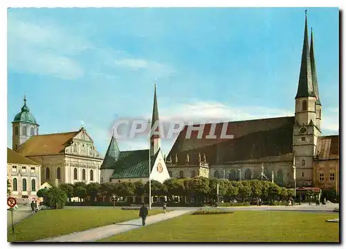 Moderne Karte Gruss vom Wallfahrtsort Altotting Obb