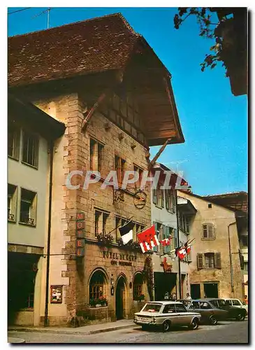 Cartes postales moderne Hotel du Cerf Estavayer Le Lac