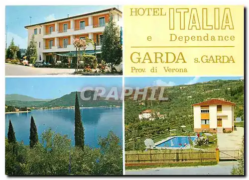 Cartes postales moderne Hotel Italia di Zeni Eugenio Garda sul Lago di Garda