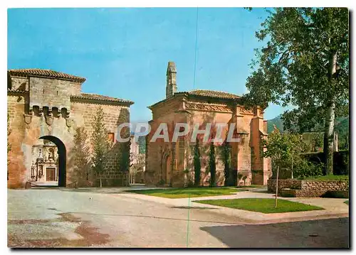 Cartes postales moderne Real Monasterio de Poblet Porte doree et Chapelle St Georges