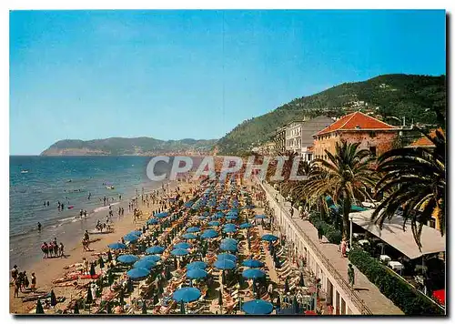 Cartes postales moderne Alassio La plage