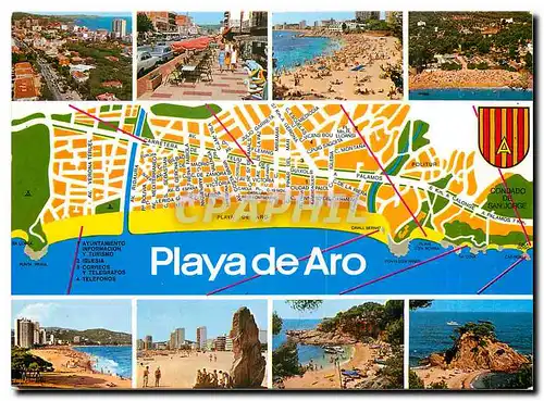 Cartes postales moderne Costa Brava Playa de Arc