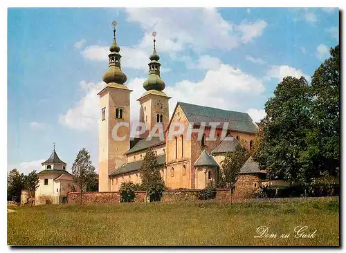 Moderne Karte Karnten Austria Romanischer Dom zu Gurk