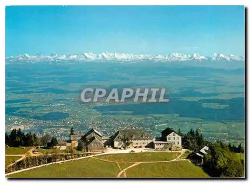 Cartes postales moderne Kurhaus Hotel Weissenstein Blick auf die Alpen