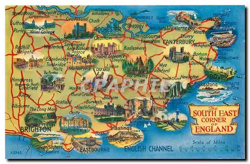 Cartes postales moderne The South East Corner of England