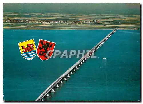Cartes postales moderne Oosterscheldebrug Langste brug van Europa