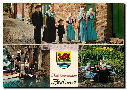 Cartes postales moderne Klederdrachten Zeeland Folklore