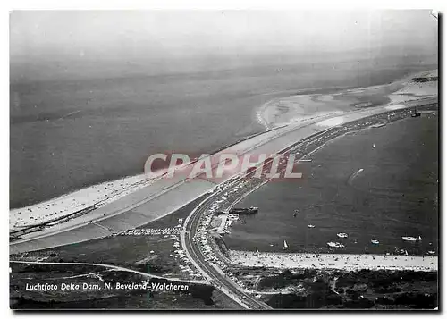 Cartes postales moderne Luchtfoto Delta Dam N Beveland Walcheren