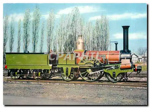 Cartes postales moderne Mulhouse Locomotive Buddicom N 33 Paris e Rouen