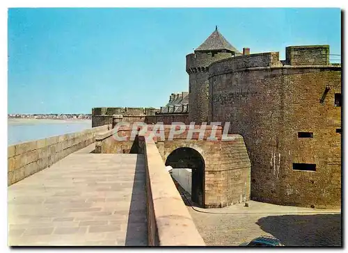 Cartes postales moderne Saint Malo Ille et Villaine Les Remparts