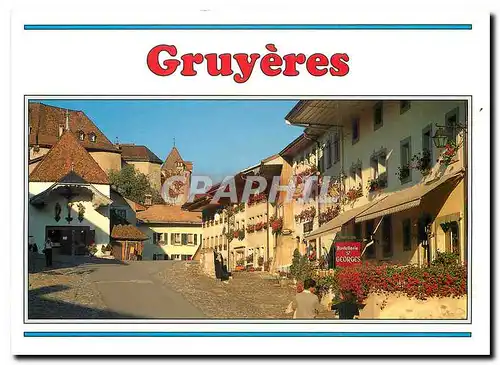 Cartes postales moderne Gruyeres