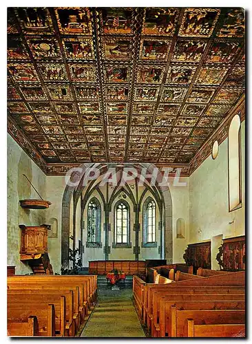 Cartes postales moderne Zillis alteste romanische Kirchendecke