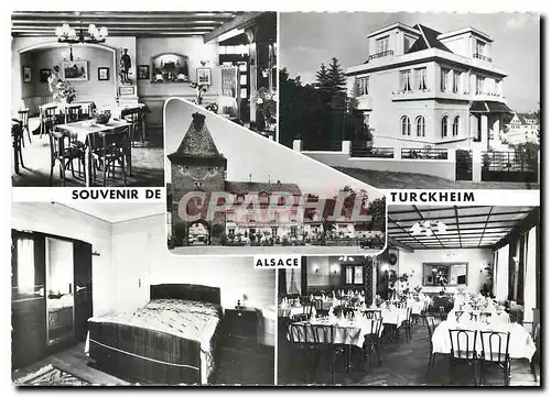 Cartes postales moderne Souvenir de Turckheim Alsace Niche du veilleur de nuit Hotel Restaurant Muller