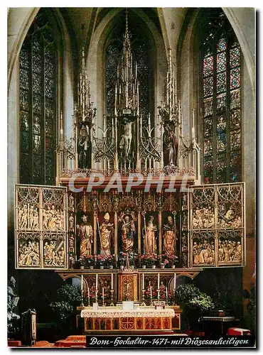 Cartes postales moderne Dom Hochaltar 1471 mit Diozesanheiligen