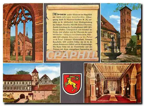 Cartes postales moderne Hirsau im Nordschwarzwald