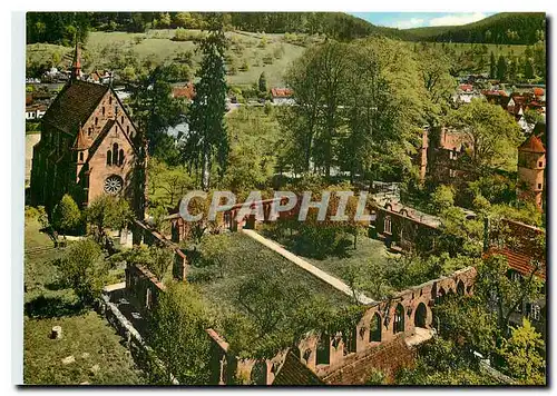 Cartes postales moderne Luftkurort Hirsau im Schwarzwald Klosterkirche mit Jagdschloss vom Eulenturm gesehen