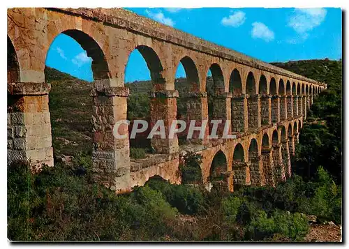 Moderne Karte Tarragona Espana Costa Dorada Aqueduc Romain