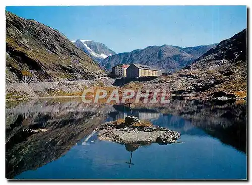 Moderne Karte Lac et hospice du Grand Saint Bernard