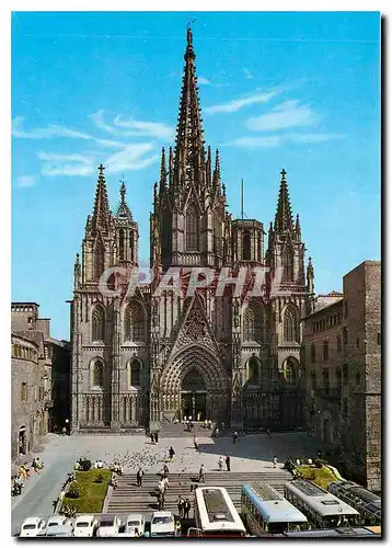 Cartes postales moderne Barcelona La Catedral