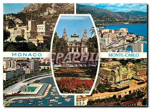 Cartes postales moderne Monaco Monte Carlo