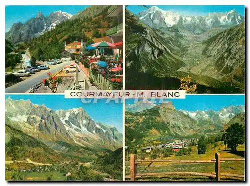 Cartes postales moderne Courmayeur M. Blanc