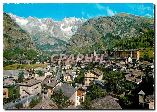 Cartes postales moderne Vallee d'Aoste pittoresque Courmayeur m. 1224