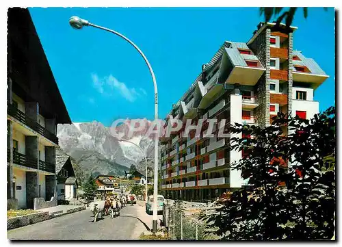 Cartes postales moderne Vallee d'Aoste pittoresque Courmayeur m. 1224
