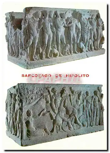 Cartes postales moderne Sarcofago de Hipolito