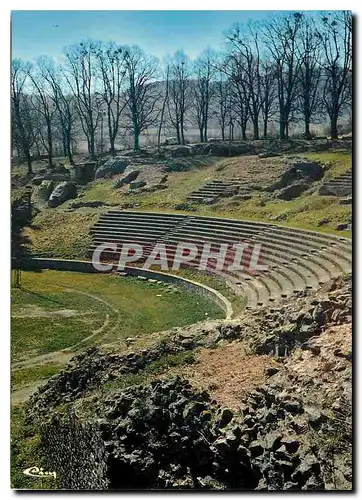 Moderne Karte Autun Theatre romain