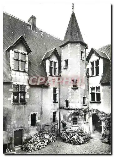 Cartes postales moderne Autun Cour interieure du Musee Rolin