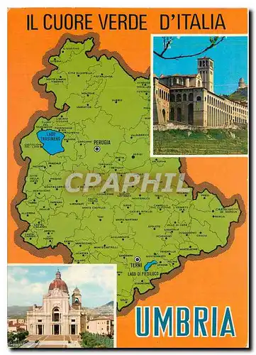 Cartes postales moderne Umbria