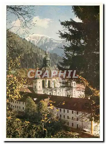 Cartes postales moderne Benediktinerabtei Ettal 1330 von Kaiser Ludwig dem Bayern gegruendet